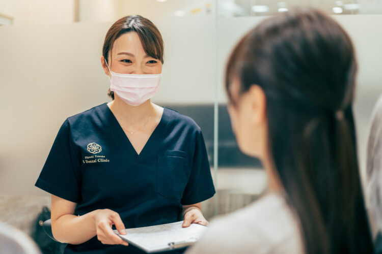 エス歯科の無料相談の様子