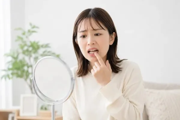 歯周病が気になる女性
